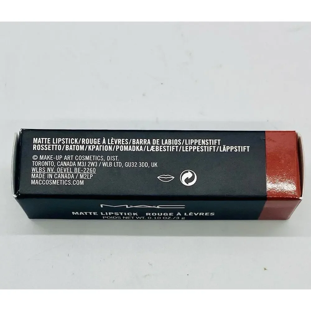 MAC Matte Lipstick Shade 659 NATURAL BORN LEADER Full Size 3g / 0.1oz